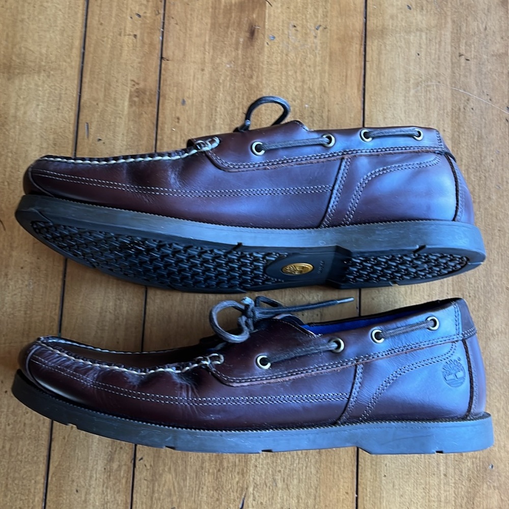 Timberland boat shoes, men’s size 14 wide - Picture 3 of 5